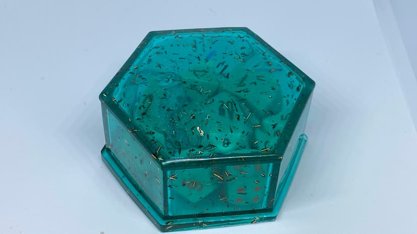 Blue Dice Box for Shelby