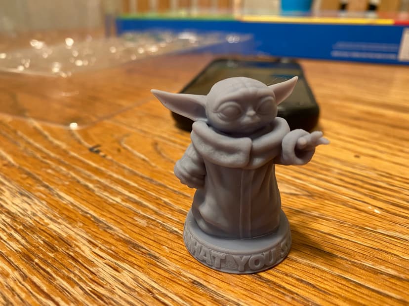 Grogu 3D Printed Mini